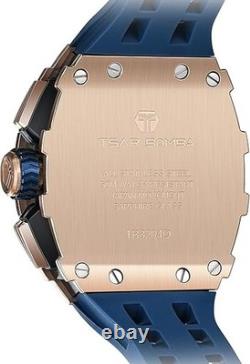TSAR BOMBA Montre mécanique Automatique pour Homme Montre Squelette étanche