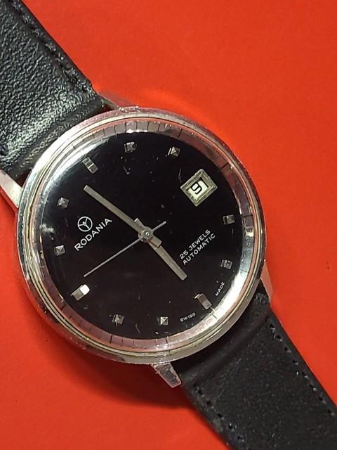 Tr&egrave;s Belle Montre Rodania Automatic Fonctionne Avier Swiss Made