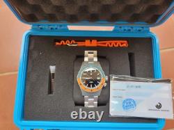 Very rare diver's Obris Morgan Seastar 70 auto 200m saphir full set etat neuf Very rare diver's Obris Morgan Seastar 70 auto 200m saphir full set etat neuf