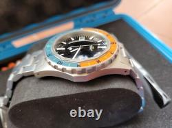 Very rare diver's Obris Morgan Seastar 70 auto 200m saphir full set etat neuf Very rare diver's Obris Morgan Seastar 70 auto 200m saphir full set etat neuf