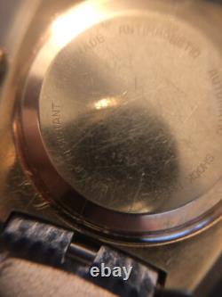 Vintage Bucherer Watch Gold Plated -COSC Automatic ETA 2452 36 x 36mm