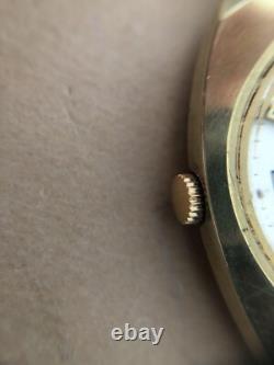 Vintage Bucherer Watch Gold Plated -COSC Automatic ETA 2452 36 x 36mm