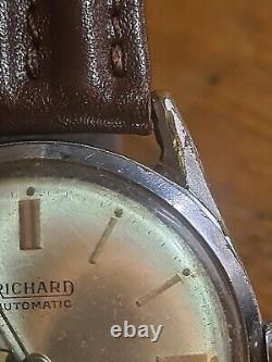 Vintage Des Années 60 Richard Automatic 17 Jewels CAL AS 1700/01 FONCTIONNE