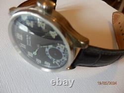 Vintage MOERIS military wristwatch militaire montre bracelet grand prix