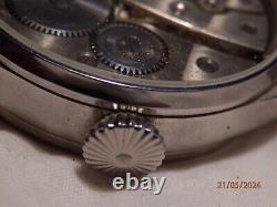 Vintage MOERIS military wristwatch militaire montre bracelet grand prix