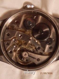 Vintage MOERIS military wristwatch militaire montre bracelet grand prix