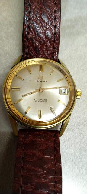 Vintage Montre Lip Himalaya Automatic Calendrier R 153 A Pl 40 Microns