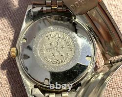 Vintage RADO Voyager Men's Gold & SS Automatic Watch Montre Homme Automatique
