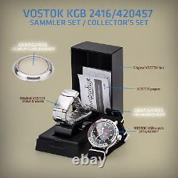 Vostok Kgb Plongée 200M Automatique Militaire Machanische Montre Plancher Russie