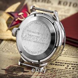 Vostok Kgb Plongée 200M Automatique Militaire Machanische Montre Plancher Russie