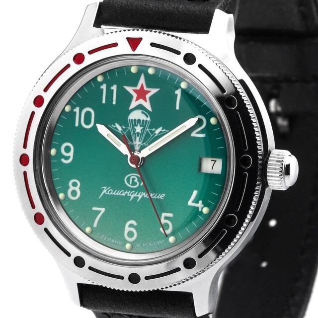 Vostok Komandirskie Automatique 2416/921306 Russe Montre