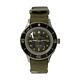 Walter Mitt Sea Wolf Acier Automatique Noir Nato Vert Militaire Homme Montre