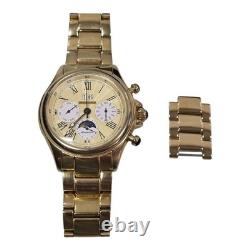 Windgassen Hommes Montre Automatique Aspect Or Phase Lunaire Date Boîte