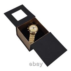 Windgassen Hommes Montre Automatique Aspect Or Phase Lunaire Date Boîte
