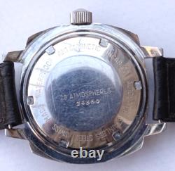 +montre homme automatique DREFFA 20 ATM SUISSE+